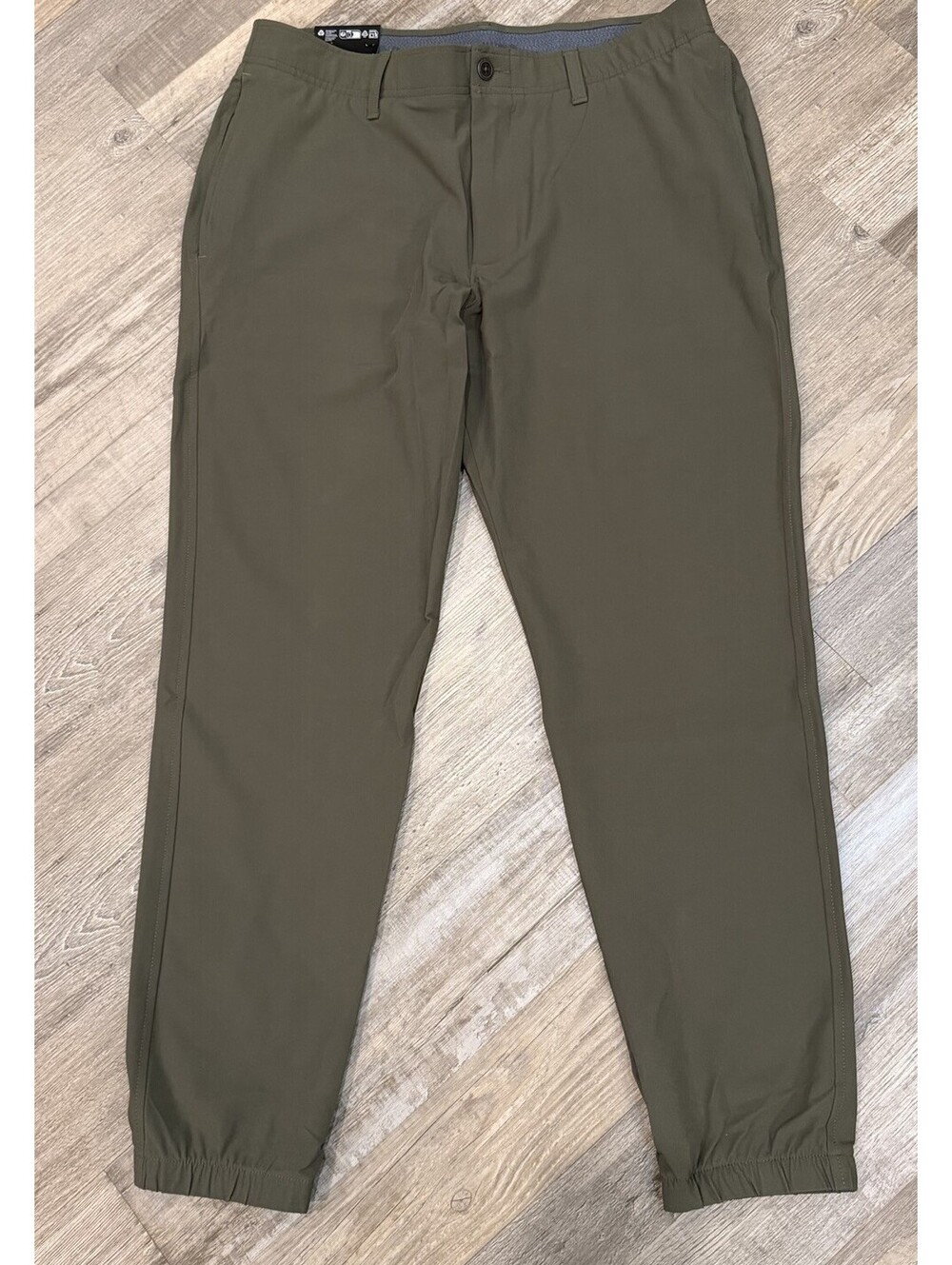 Under Armour UA Drive Golf Pants Mens Slim Taper Olive Green NWT 1364934 36x30